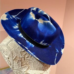 Tie dye Italian cowboy hat